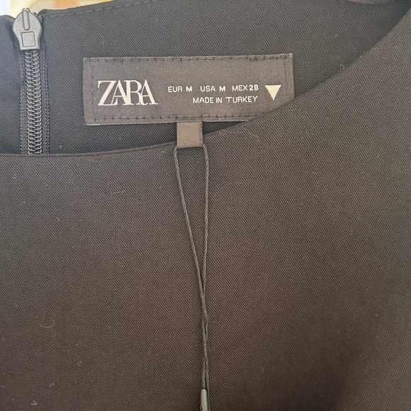 ZARA Short Dress with Bows - Picture 6 of 8